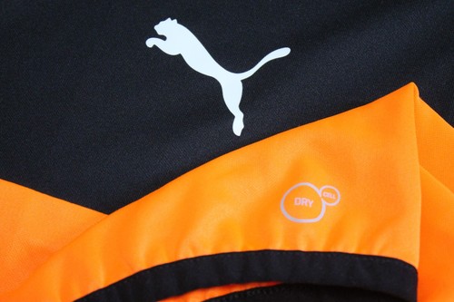 Grasshoppers Football Jacket Jersey 2018 2019 Training Size L Puma Orange Black - Picture 8 of 12