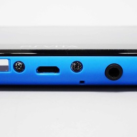 Sony Playstation PS Vita Blue Black PCH-2000 Console only PSV Slim Japan Used
