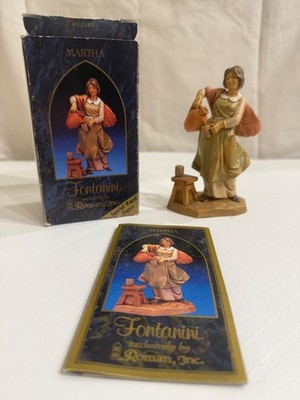 Fontanini Martha Nativity Figure 1997 Special Event 5  Scale w Box