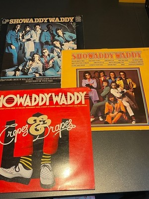 Showaddywaddy - Vinyl Record Collection - 3x LP's  1979-1981 - 38 Great Tracks