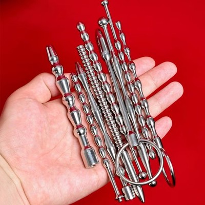 Edelstahl Prinzenzepter Harnröhren Dehner Dilatatoren Dilator Penisplug Sounding