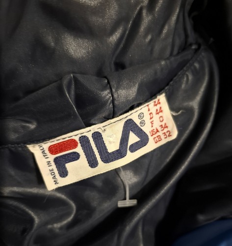 JACKET vintage 80's FILA Biellese era Borg TG.44 circa S/M made in Italy RARE - Foto 9 di 17