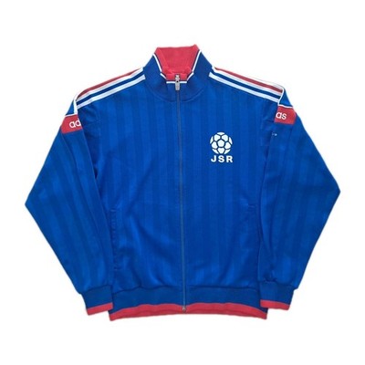 Adidas Descente 80 Vintage M Trainingsjacke selten Sammlerstück blau rot weiß Japan