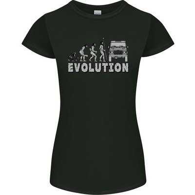 4X4 Evolution Gelände -roading Lustiges Damen Petite Schnitt T-Shirt
