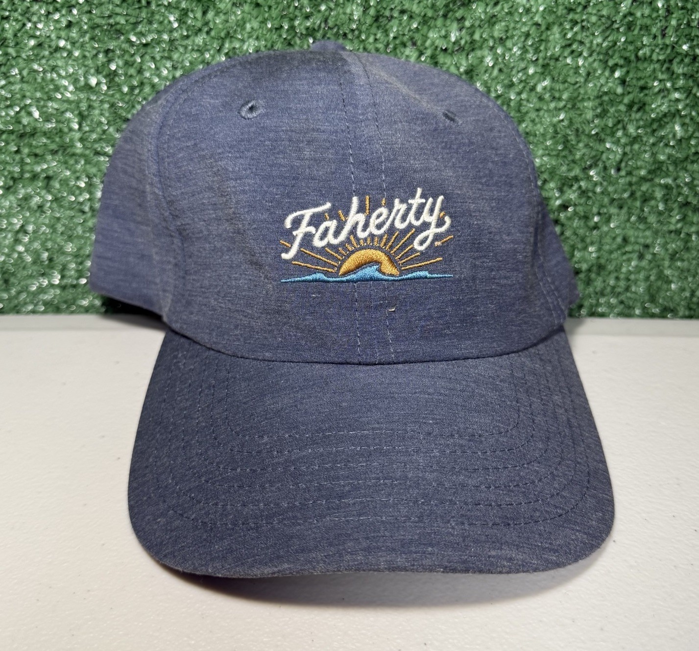 Faherty Hat SnapBack Adjustable Polyester Blend B… - image 1
