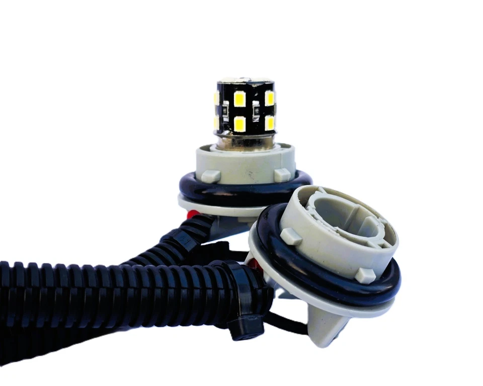 1pr (2PC) Aftermarket **LED** Polaris Headlight Bulbs 81169, 61189, 4030059 - Image 2 of 4