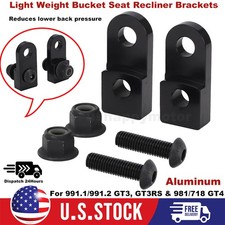 Lwb Seat Recliner Brackets For Porsche 991 Gt3981 718 Gt4 Light Weight Bucket Lwb Seat Recliner Brackets For Porsche 991 Gt3981 718 Gt4 Light Weight Bucket