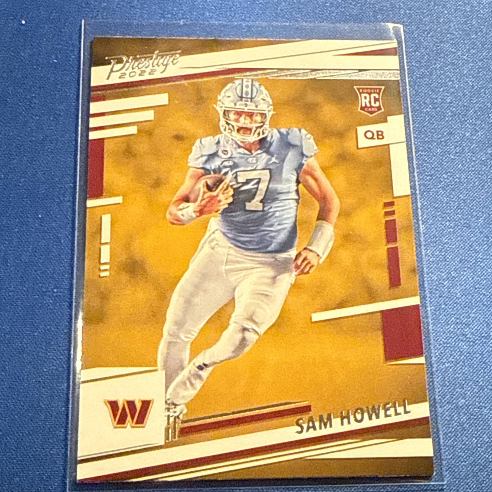 2022 Panini Prestige Sam Howell #305 RC Rookie Washington Commanders