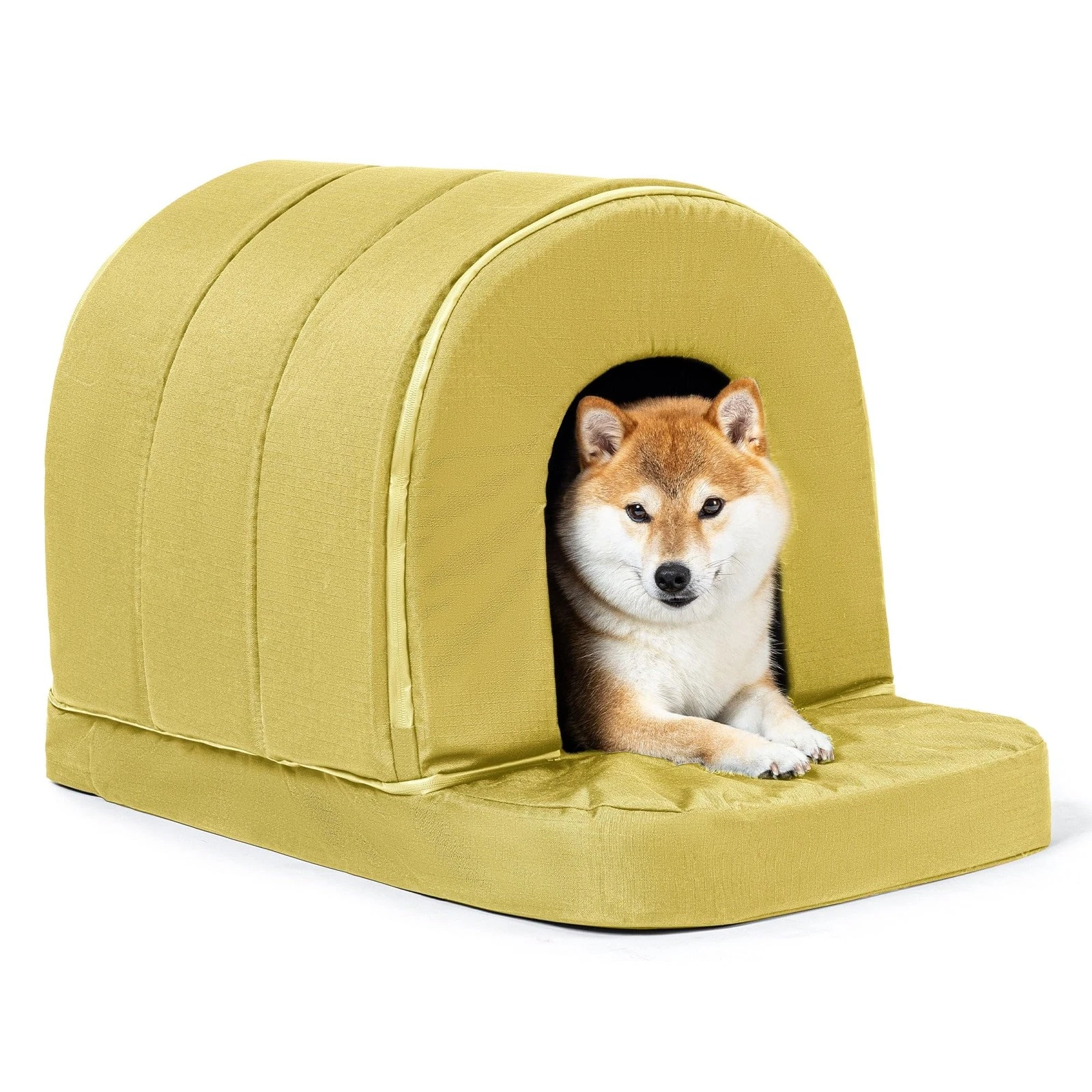 Orthopedic Dog Bed House - Outdoor Waterproof Dog Tent with Washable Removabl...