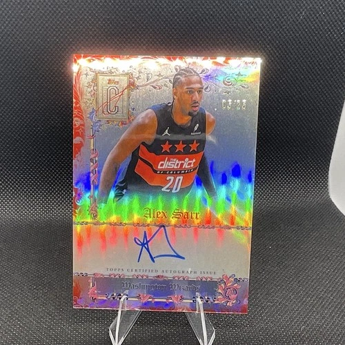 2025 Topps Signature Alex Sarr Gold (RAW)