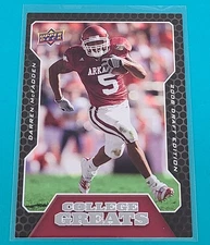 2008  Upper Deck Draft Edition College Greats #CG3 Darren McFadden Card C5