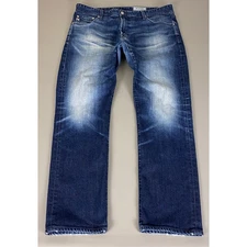 AG Adriano Goldschmied The Everett Slim Straight Jeans Men's 38x31 **Flawed**