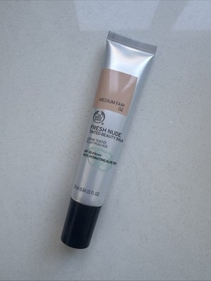 The Body Shop Fresh Nude Tinted Beauty Balm Cream 25ml MEDIUM FAIR 02 Neu versiegelt