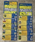 Vintage TMNT File Card Lot of 10 Genghis Frog, Raph, Mondo, Don, Muckman, Slash