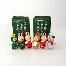 Starbucks Bearista Keychain 2025 Complete Set