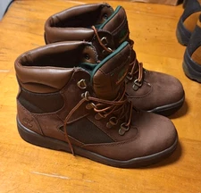 MEN'S TIMBERLAND SIZE US5 Boys FIELD BOOTS BEEF & BROCCOLI US 