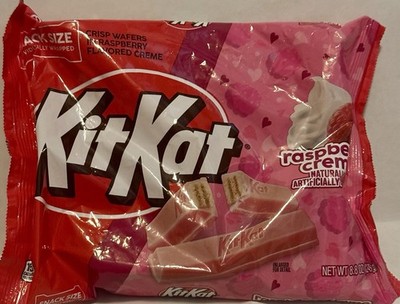 Kit Kat Raspberry Creme Crisp Wafers Snack Size Limited Edition BB 11/2026