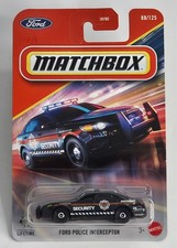 Ford Police Interceptor 88/125 Matchbox 2026 JHN14 MBX Rescue AIRPORT SECURITY