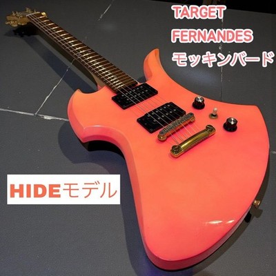 Electric Guitar Target by Fernandes MGT-48 Mockingbird Pink Hide