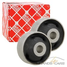 2x FEBI BILSTEIN QUERLENKER LAGERUNG VORNE UNTEN FÜR VW BORA GOLF 4 1J FOX UP