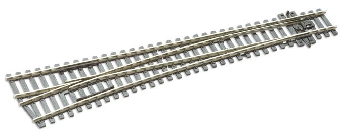 Aiguillage a gauche - grand rayon - Insulfrog - echelle HO - Code 100 552-SL-89 - Photo 1/1