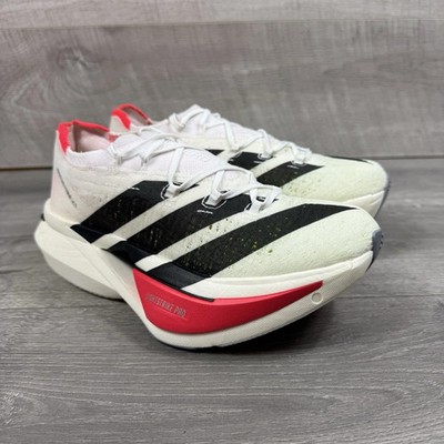 Size 8.5 -Men Adidas Adizero Prime X3 Strung Sneakers Running Shoes White JR2597
