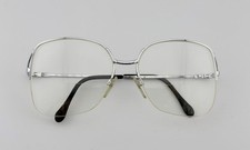 Luxottica CERES Eyeglasses Silver Vintage Italy 56-18-130 - FRAME ONLY