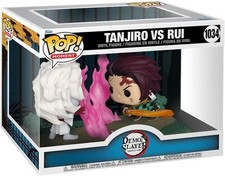 Demon Slayer Kimetsu No Yaiba Pop! Figura Vinilo Moment Tanjiro Vs. Rui