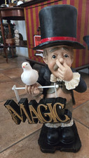 Magician Sculptor Statue Decor Magic Mentalism Tricks Funny