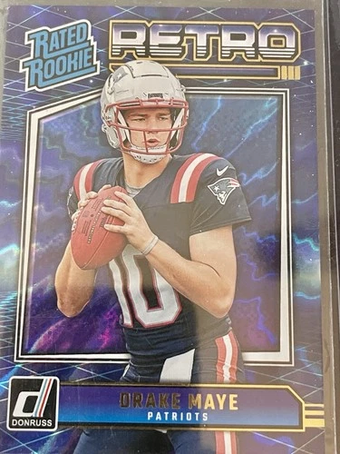 Drake Maye Rookie Rated Retro