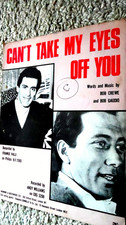 ANDY WILLIAMS / FRANKIE VALLI: CAN'T TAKE MY EYES OFF YOU (SHEET MUSIC)