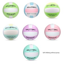 Volleyballs Official Size 5 Waterproofs Soft Sand Volleyballs Sports PU Ball