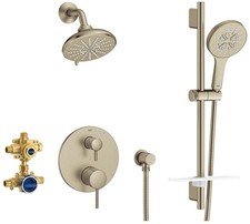 Grohe 29 431 Timeless Pressure Balanced Shower System - Nickel