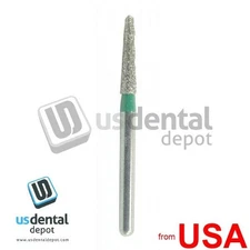 FG Diamond - 10pk burs CF-28C - 855-014C FG - Long Taper    Round End Lar 114903