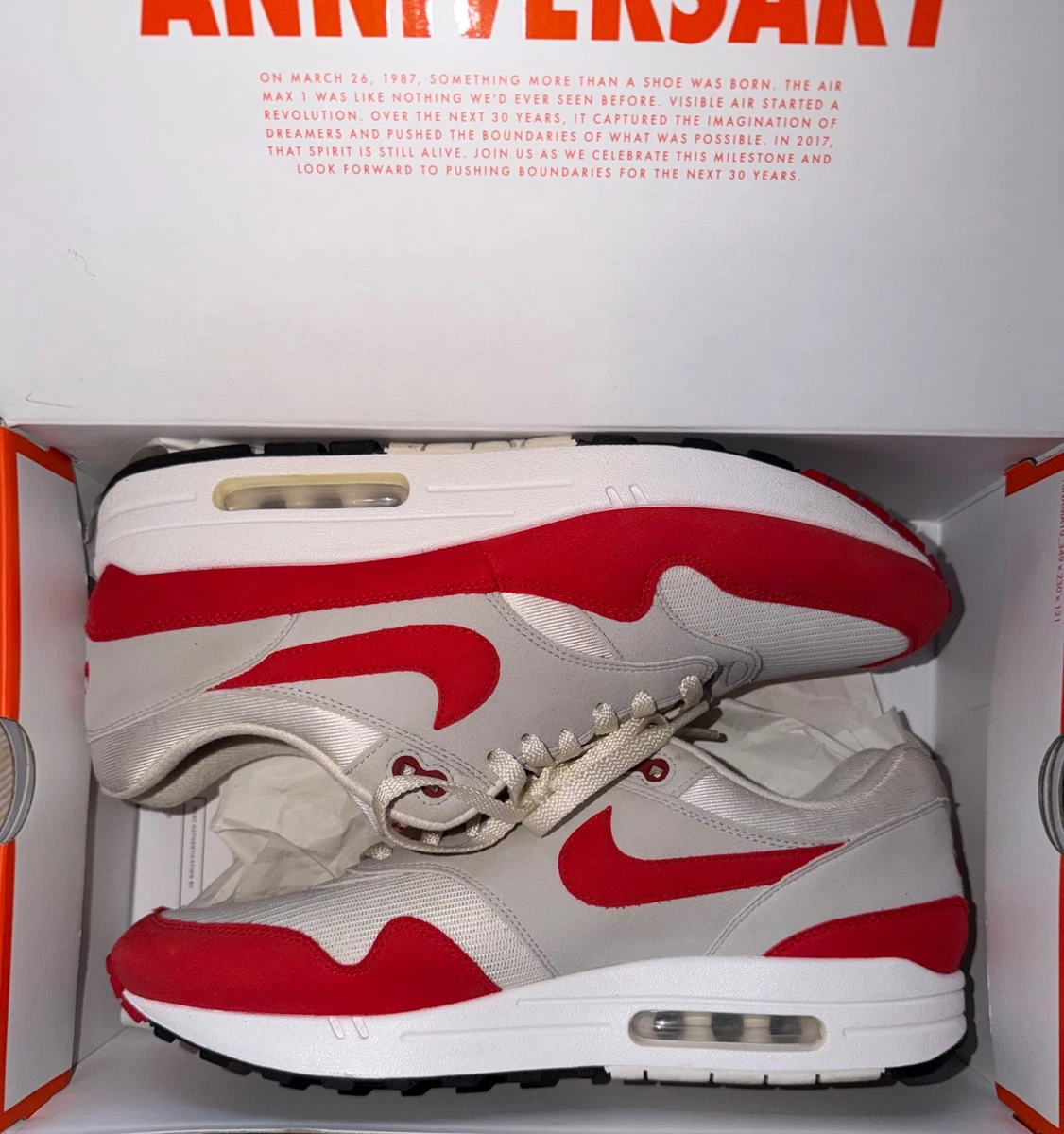 Nike Air Max 1 University Red for Sale | Authenticity Guaranteed