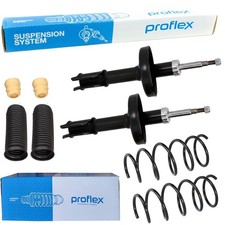 PROFLEX FAHRWERKSATZ+MONROE PROTECTION KIT VORNE passend für RENAULT CLIO II 1.2