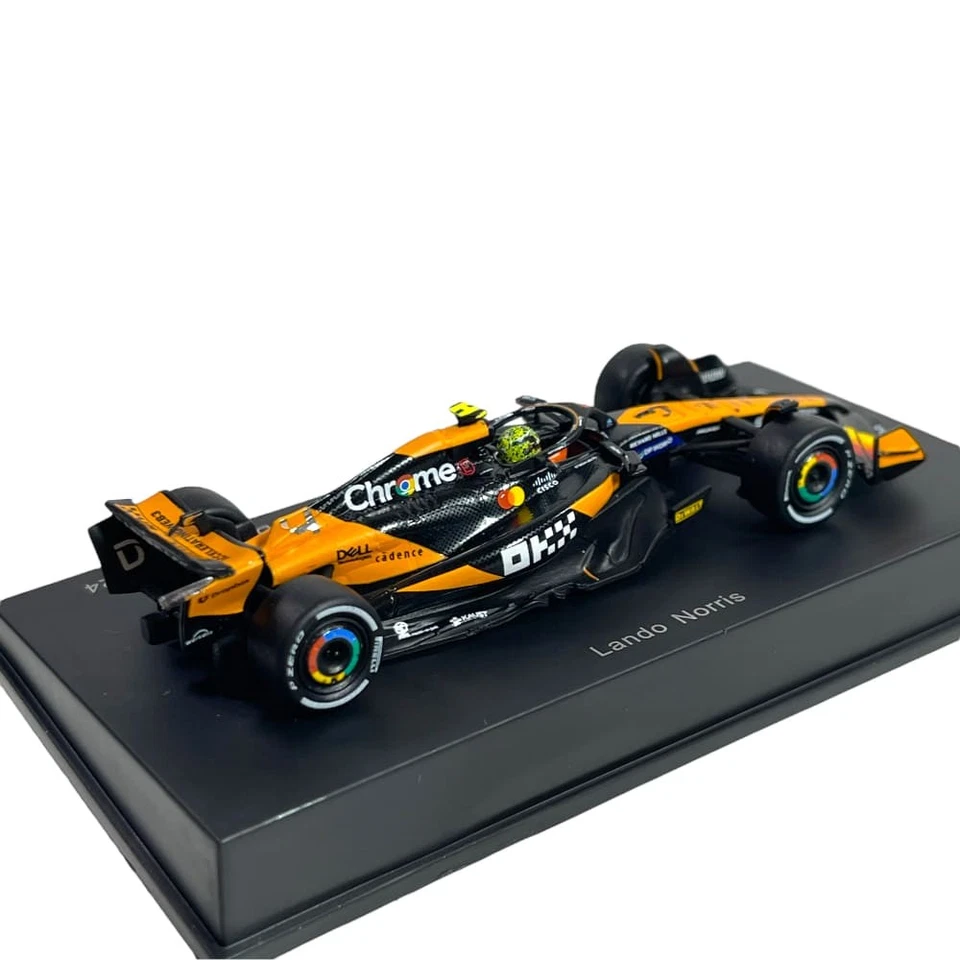 Modellino F1 Spark 1/64 McLaren MCL38 Winner Abu Dhabi GP 2024 #4 L. Norris - Immagine 3 di 4