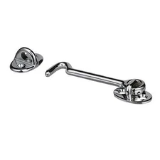 SeaChoice    50-36141    Cabin Door Hook-3" Chrome Plated Brass
