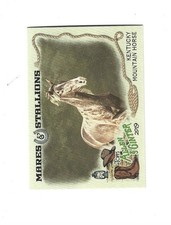 2019 Topps Allen and Ginter Mares and Stallions #MS10 Kentucky Mountain Horse