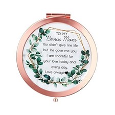 Gifts for Bonus Mom from Bonus Daughter, Bonus Mom Birthday Gifts, to My Bonus