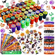 Halloween Party Favors for Kids Toys 264Pcs Halloween Prizes Bulk for Kids, Good