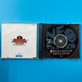 [Case and instruction manual included] Neo Geo CD Shin Samurai Spirits Haohmaru
