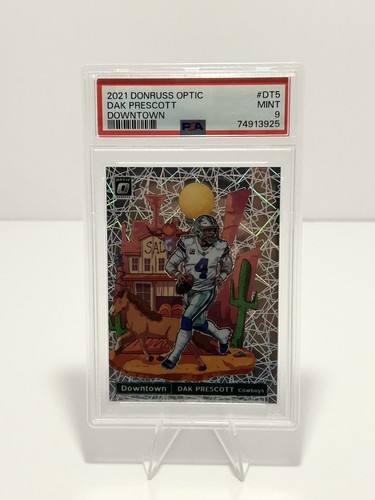 Dak Prescott #DT-5 2021 Panini Donruss Downtown card
