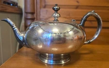 Vintage Silver Plated Tea Pot James Dixon & Sons Sheffield