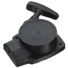 Black Universal Recoil Pull Starter Start Assembly for Brush Cutter Strimmer