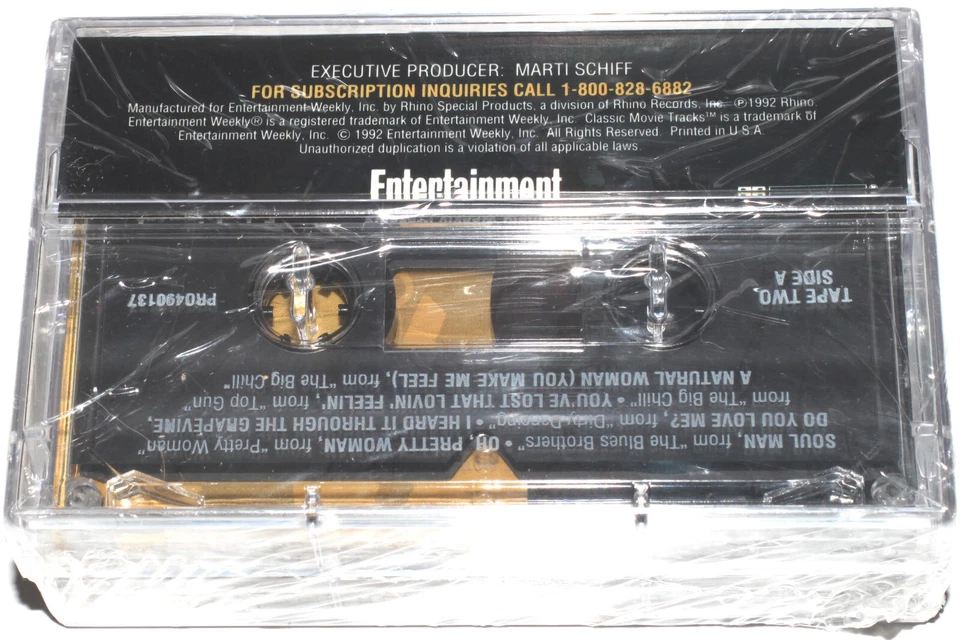 Classic Movie Tracks - Tape 1 & 2 (Cassette Tapes 1992) NEW SEALED - Image 2 of 4