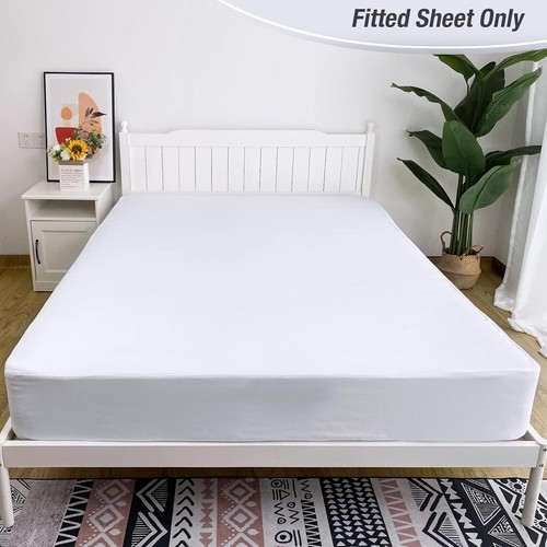HOME COL FITTED SHEET | EGYPTIAN COTTON | ALL UK- SIZE | ALL COLOUR | - Picture 3 of 26