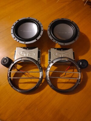 T162S ロックフォード スピーカーRMS 100W MAX 200W - カーオーディオ