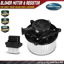 HVAC Heater Blower Motor Resistor Kit for Chevrolet Cruze Malibu Buick LaCrosse