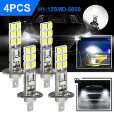 4x H1 6000K Super White 80W LED Headlight Bulbs Kit Fog Driving Car Light Lamps